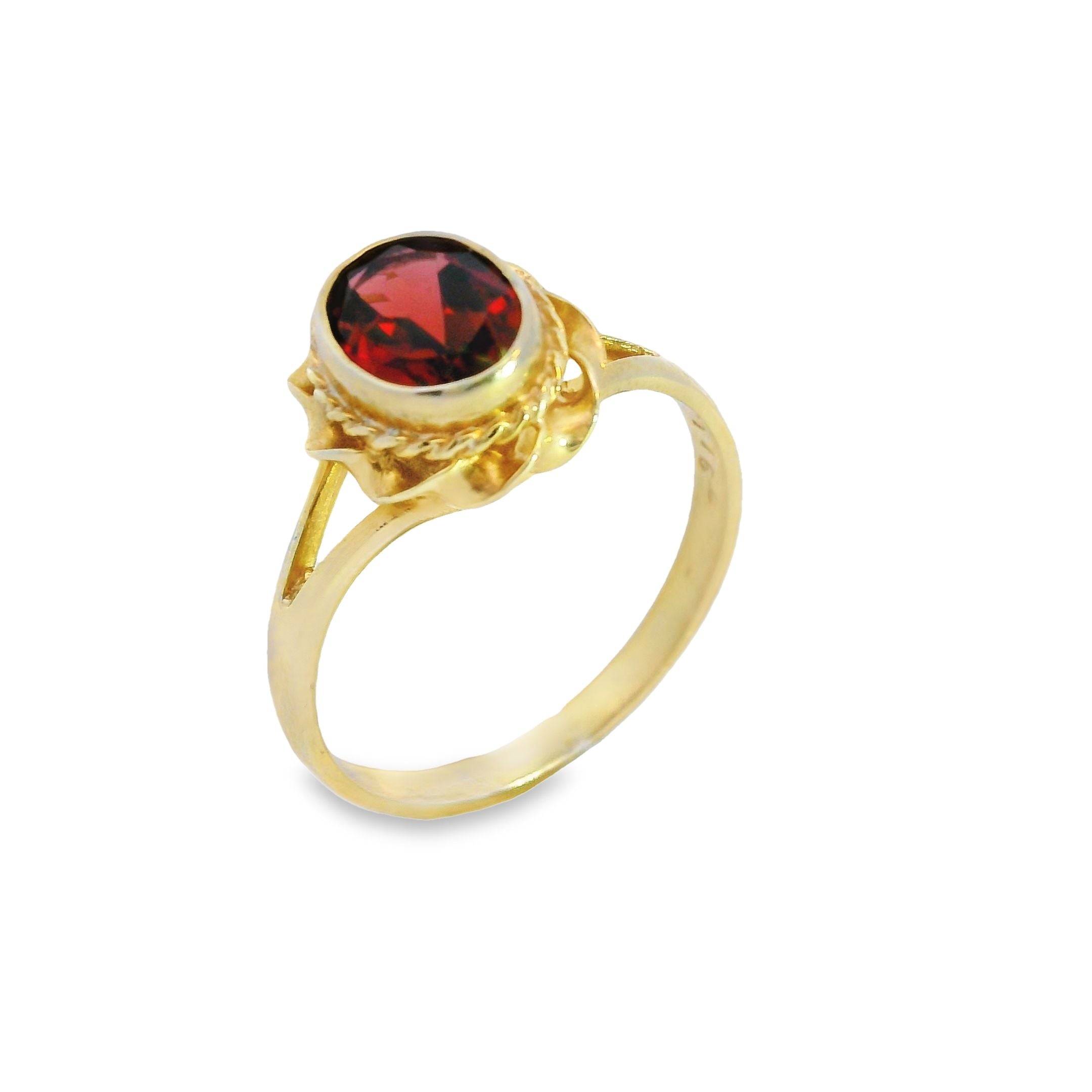 Oval Rubover Solitaire