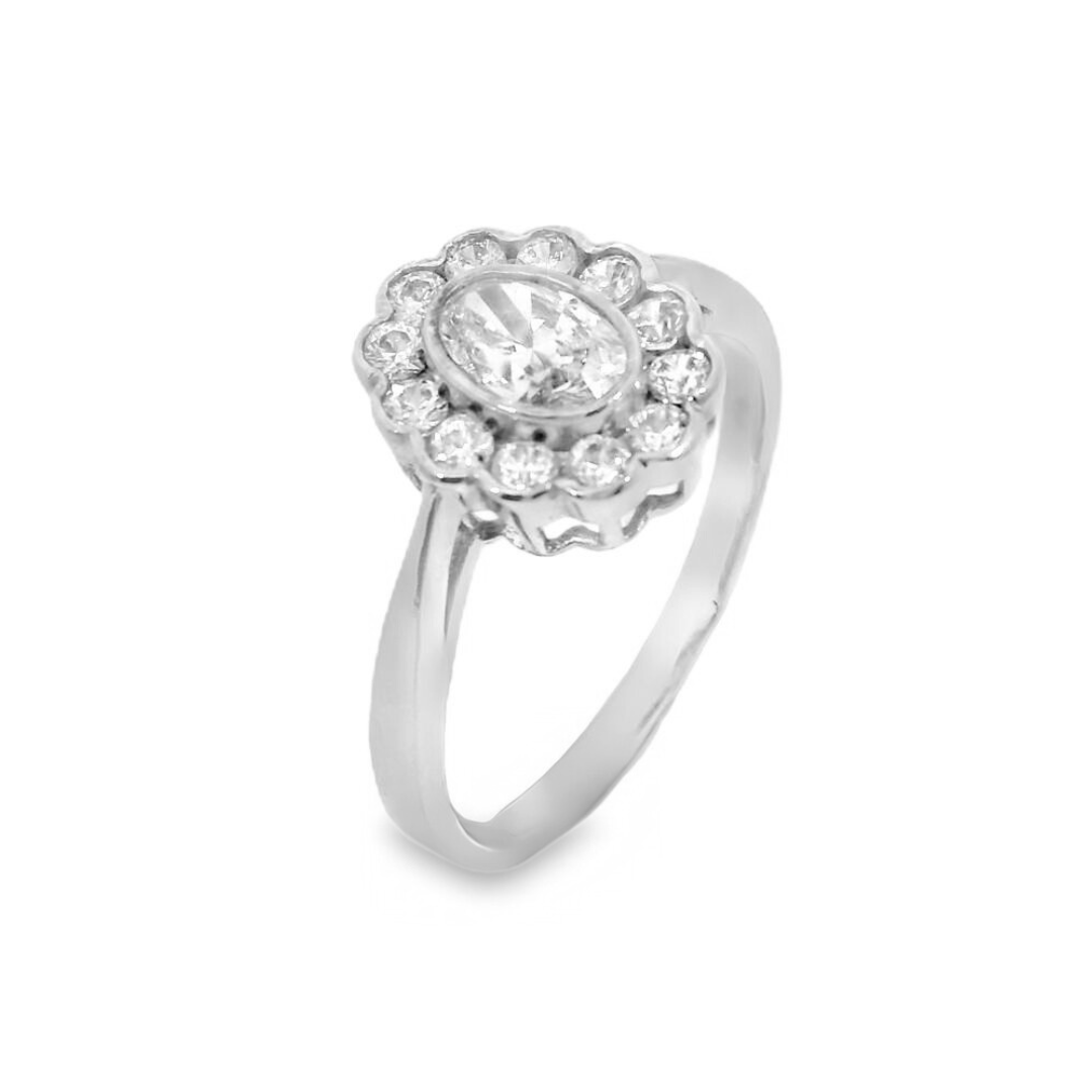 Oval Rubover Cluster