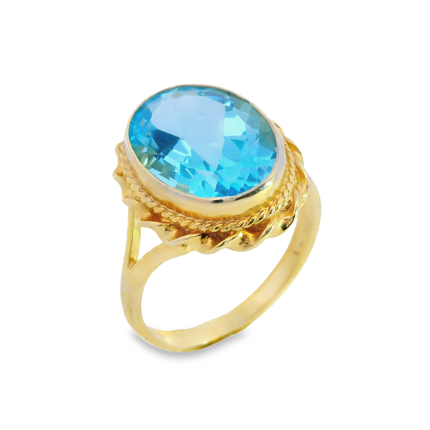 Large Single Stone Rubover