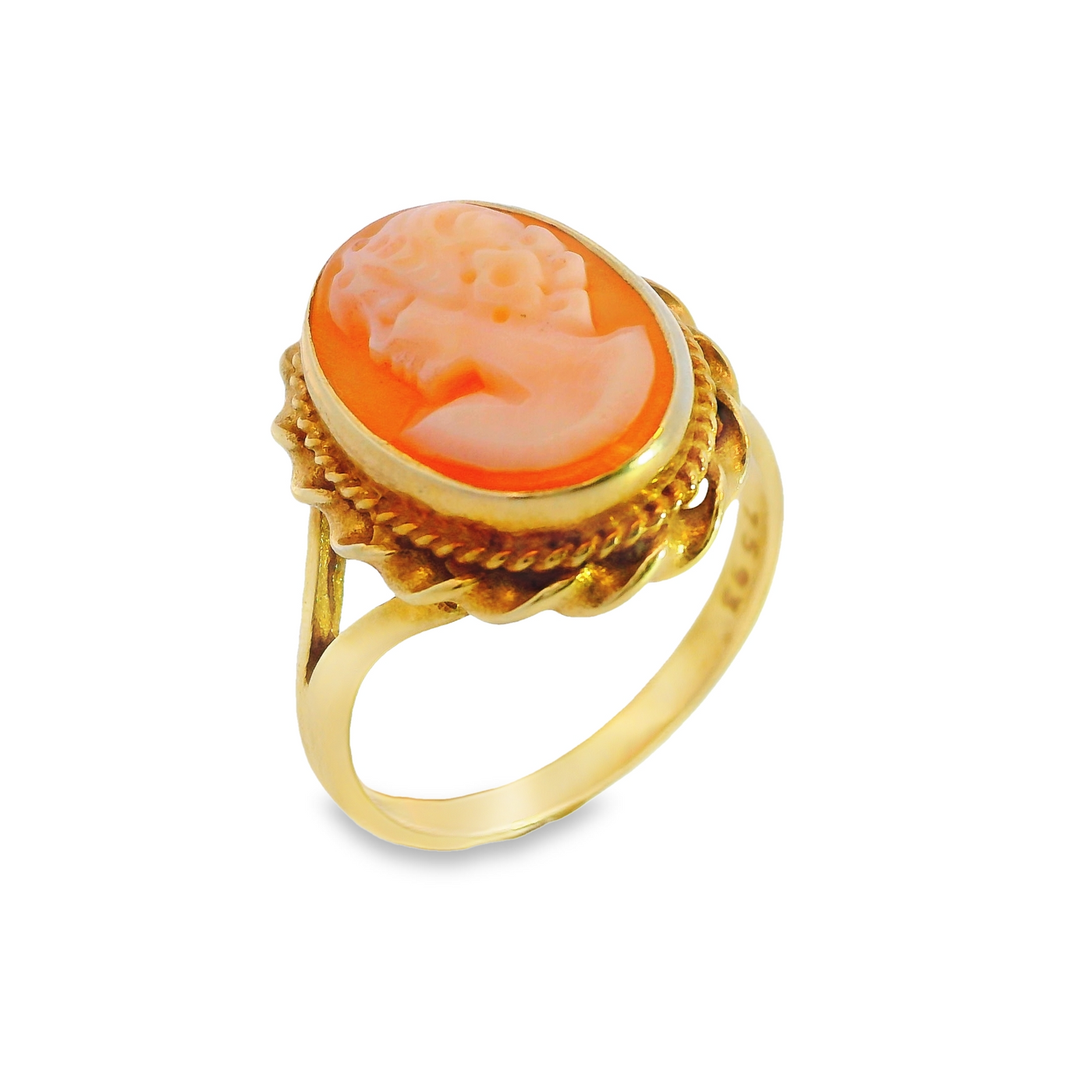 Large Single Stone Rubover