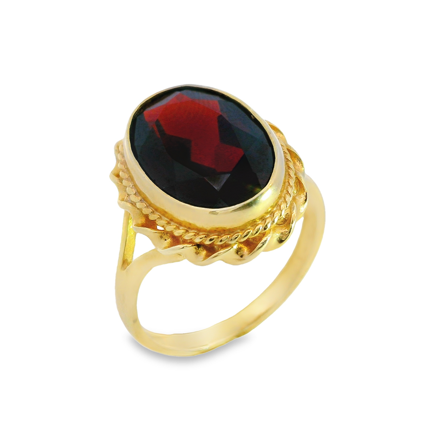 Large Single Stone Rubover