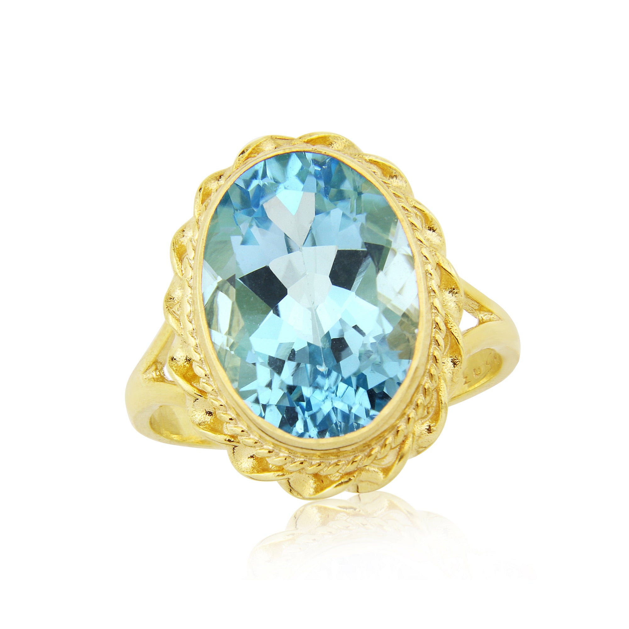 Large Single Stone Rubover