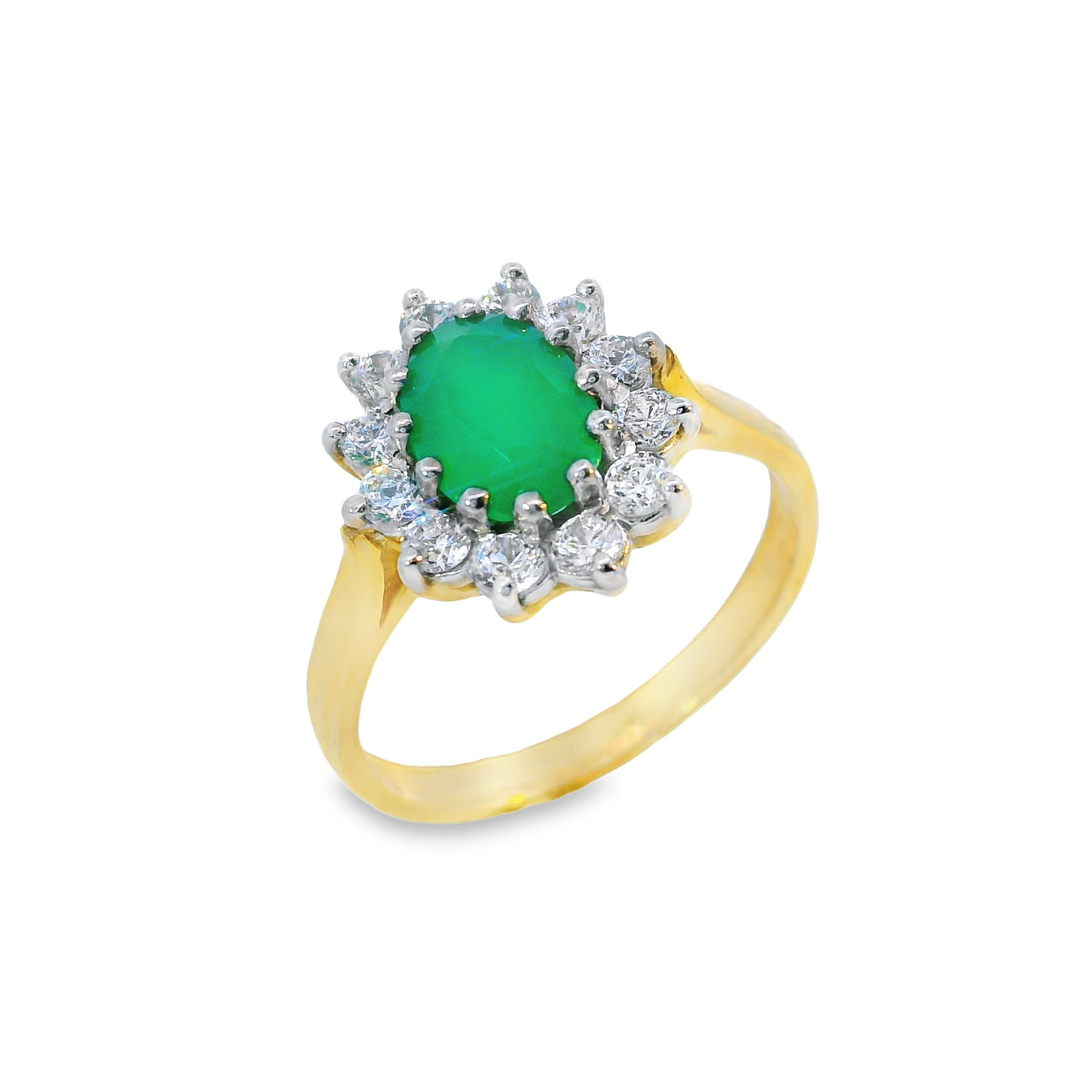 Oval Claw Set Cluster