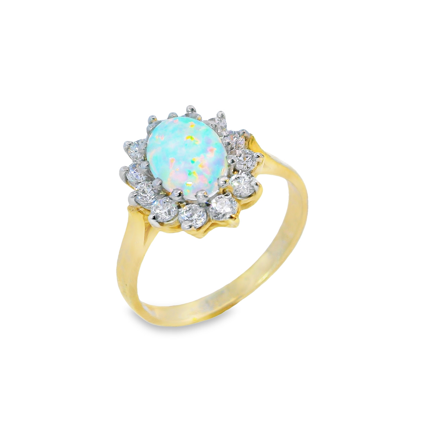 Oval Claw Set Cluster