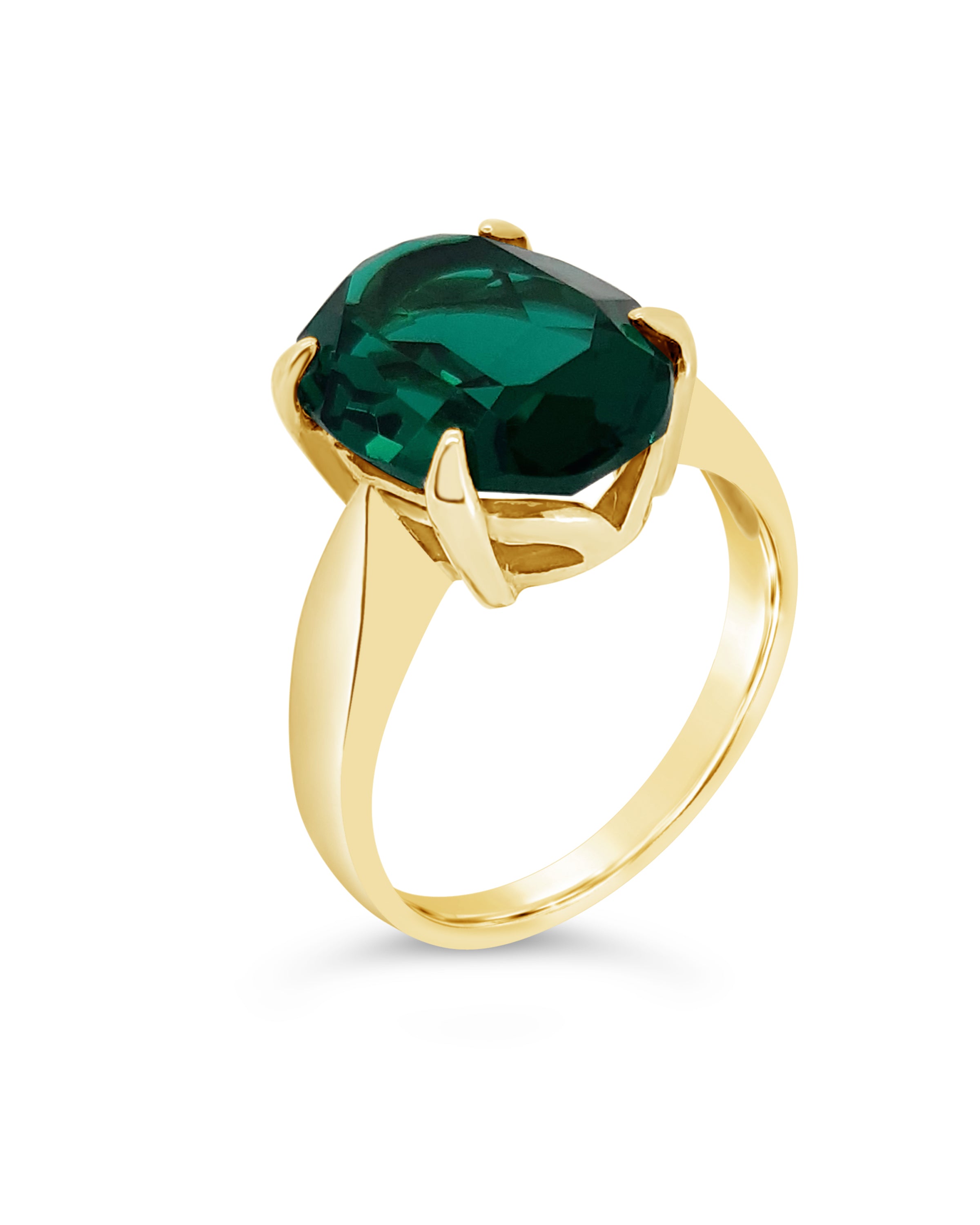 Oval Claw Set Single Stone