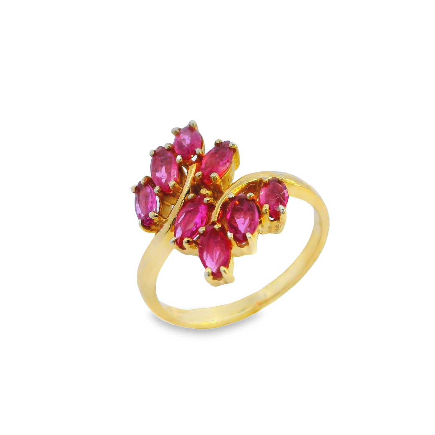 Navette Leaf Ring