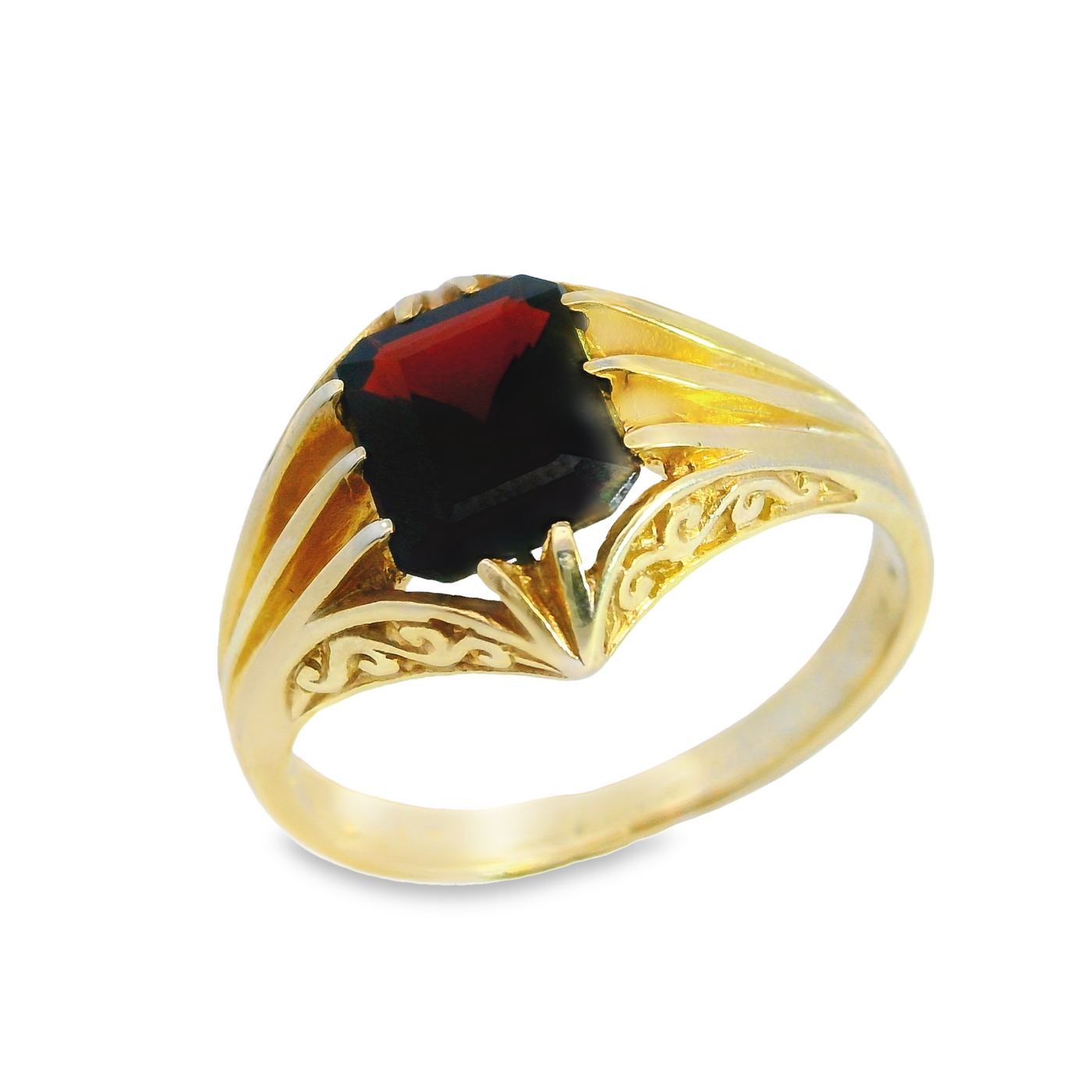 Oct Claw Set Single Stone Gents