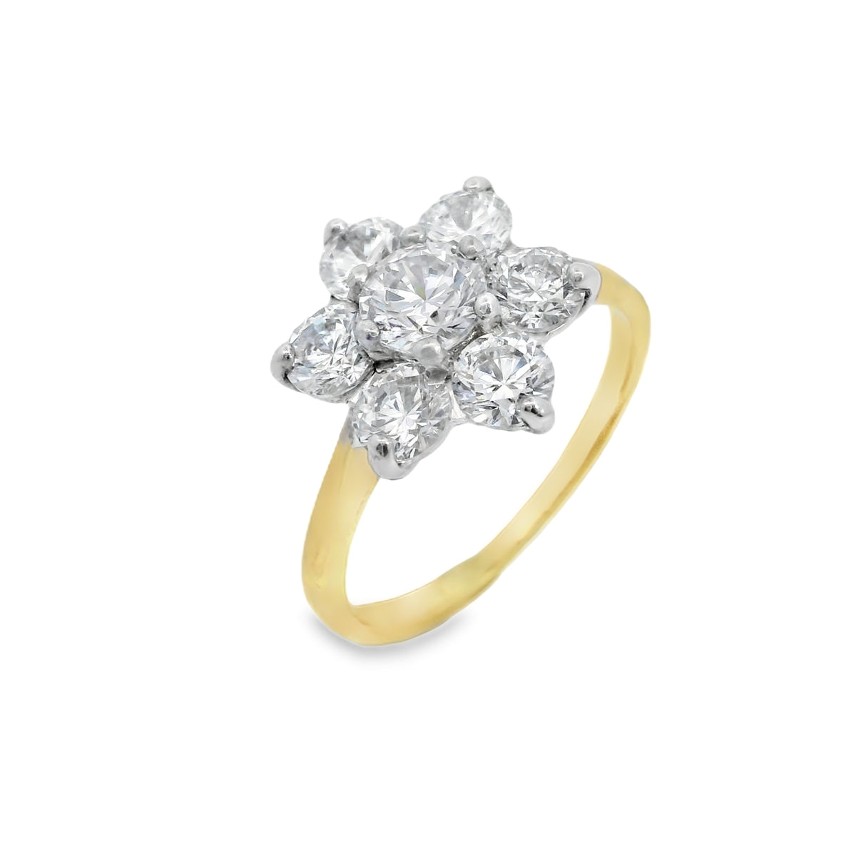 Flower Cluster Ring