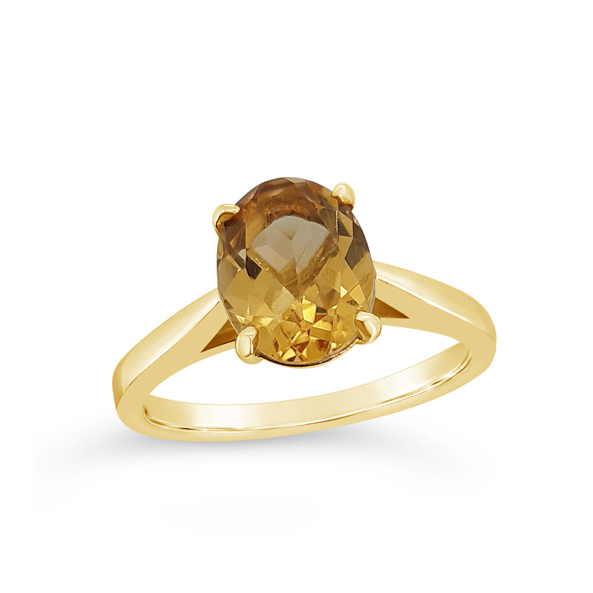 Gemstone Oval Solitaire