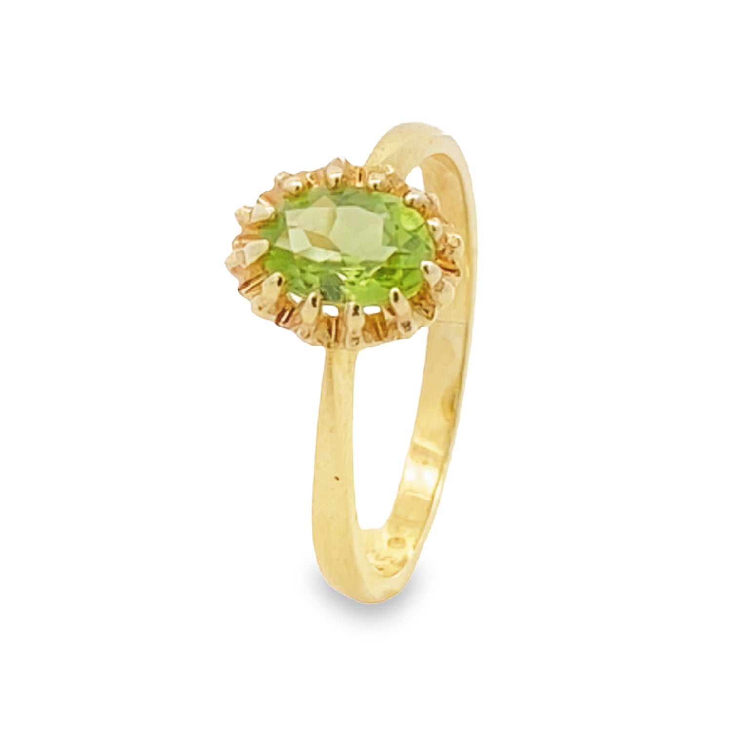 Fancy Oval Claw Set Single Stone