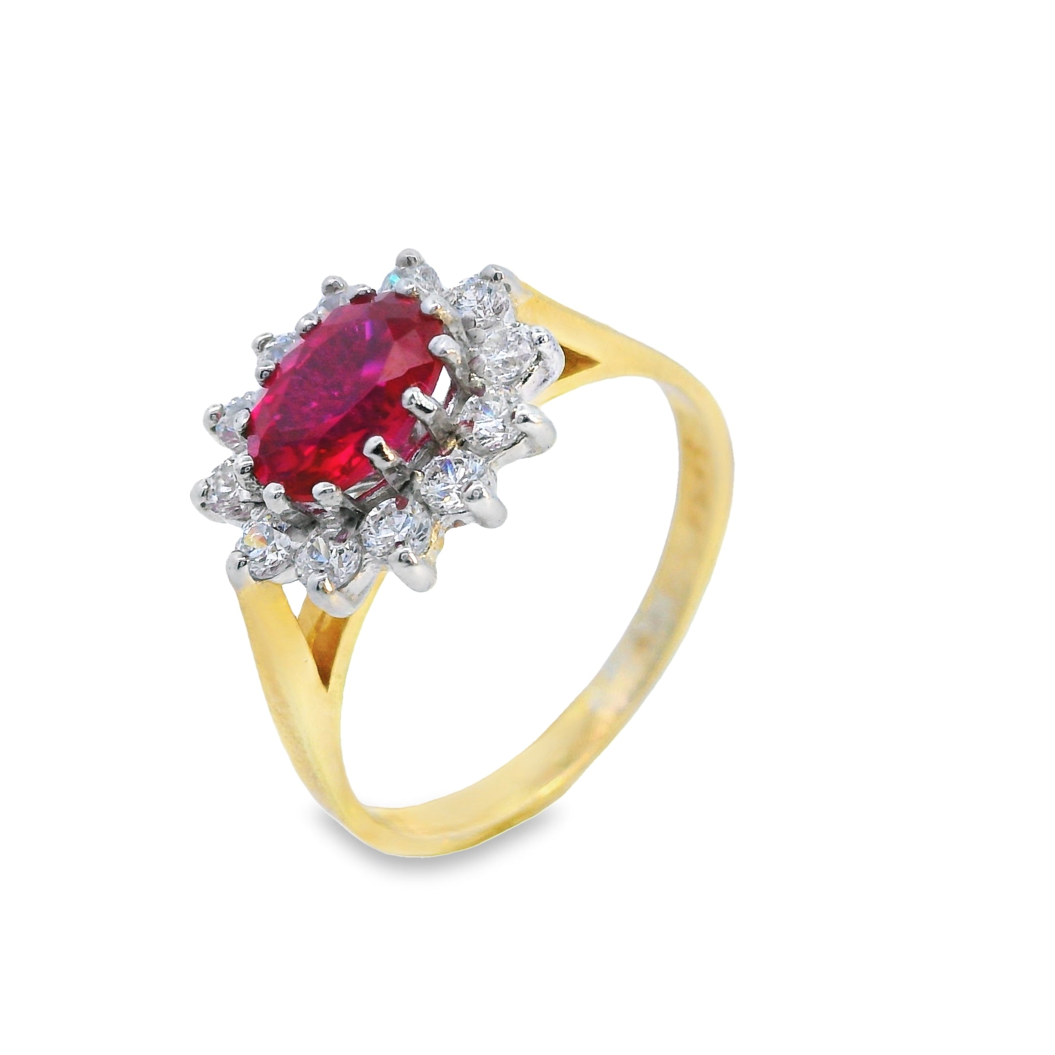 Oval Claw Set Cluster