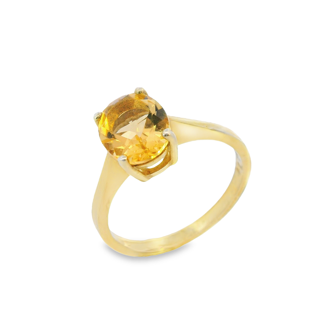 Oval Claw Set Single Stone