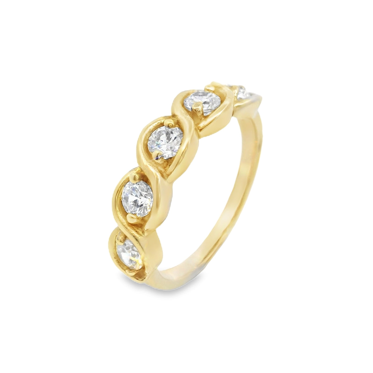 Twist Set 5 Stone Eternity