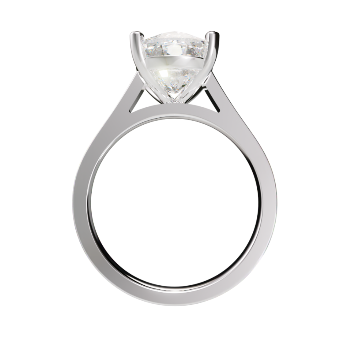 Lab Grown Diamond Oval Single Stone Ring