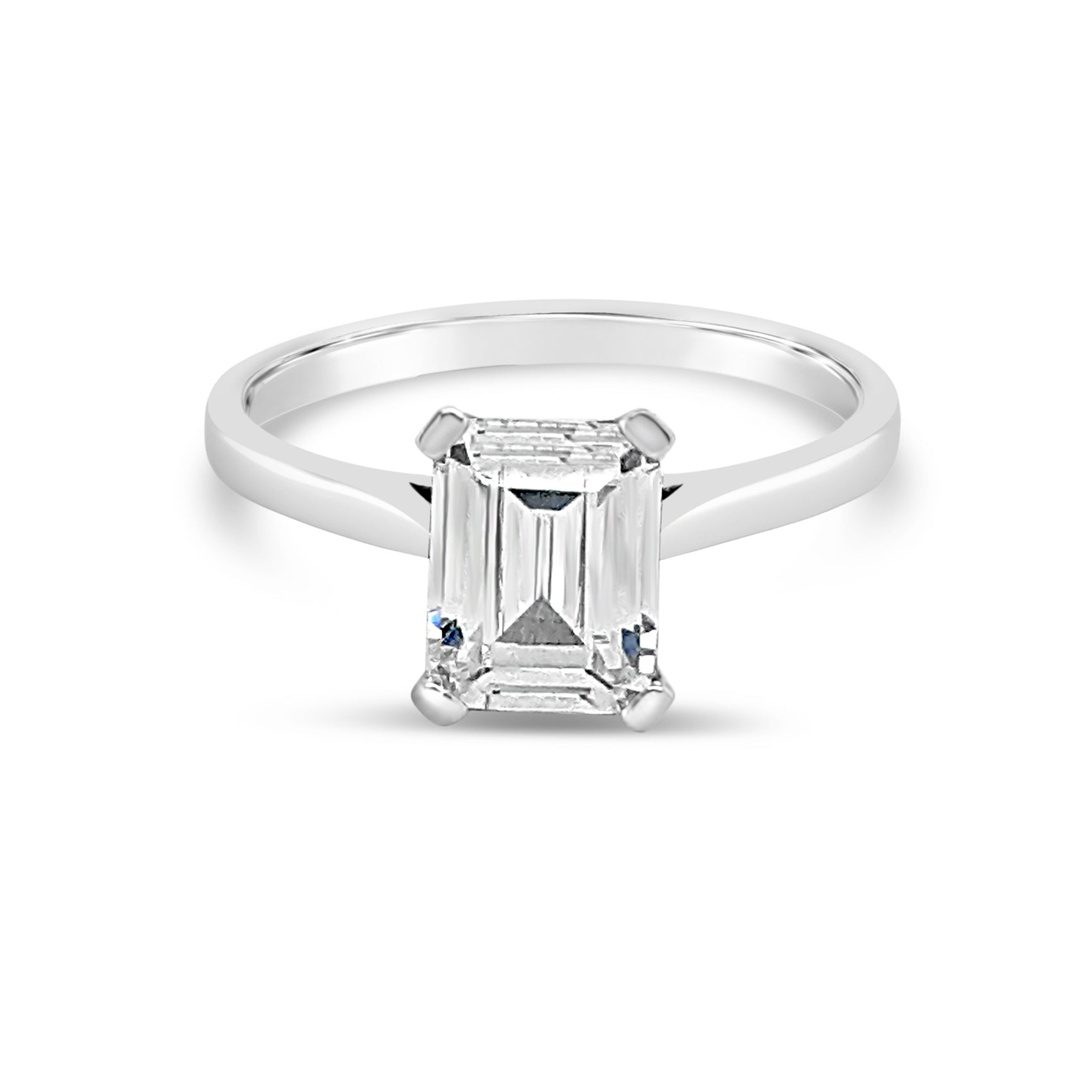 9ct Gold Octagonal CZ Single Stone