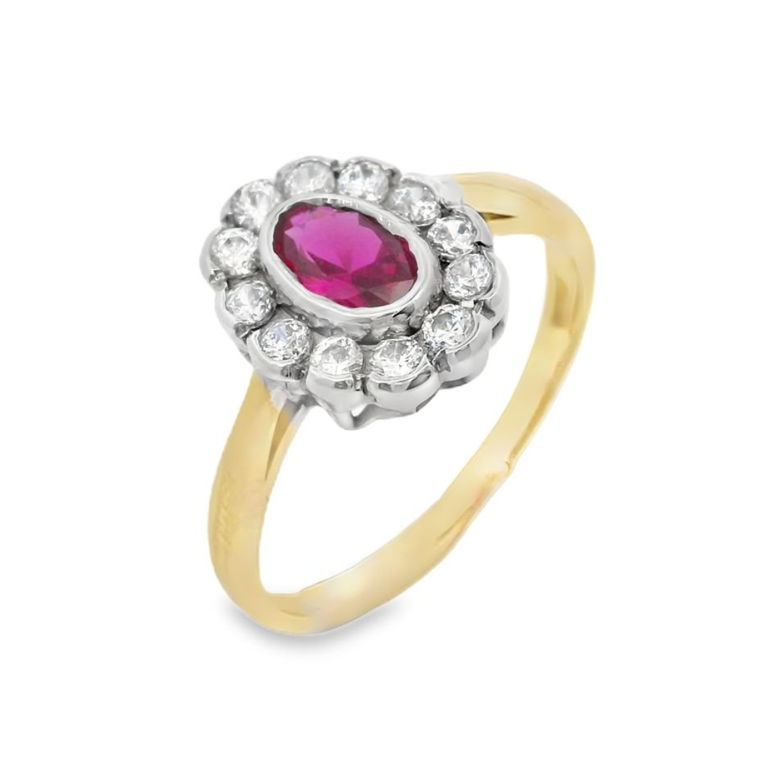 Oval Rubover Cluster