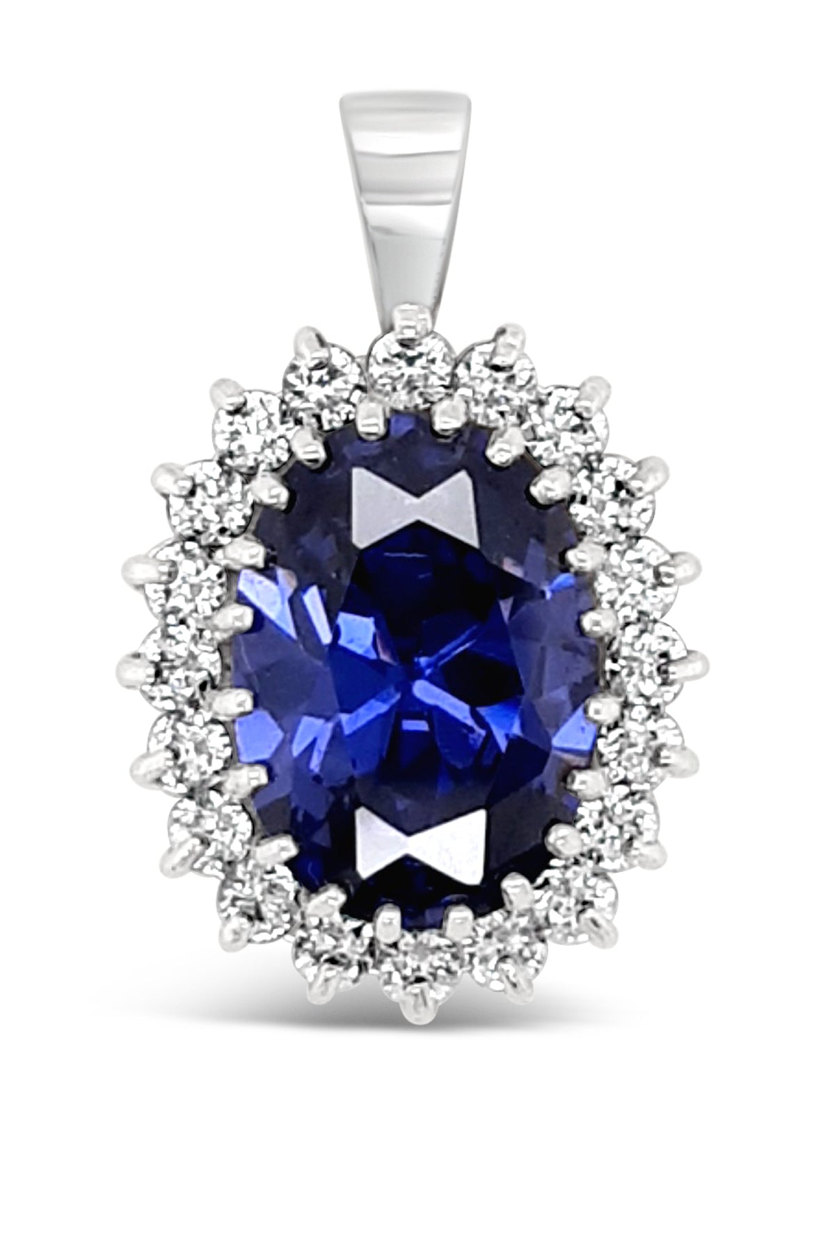 Oval Cluster Pendant