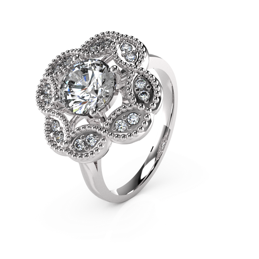 Vintage Style Cluster