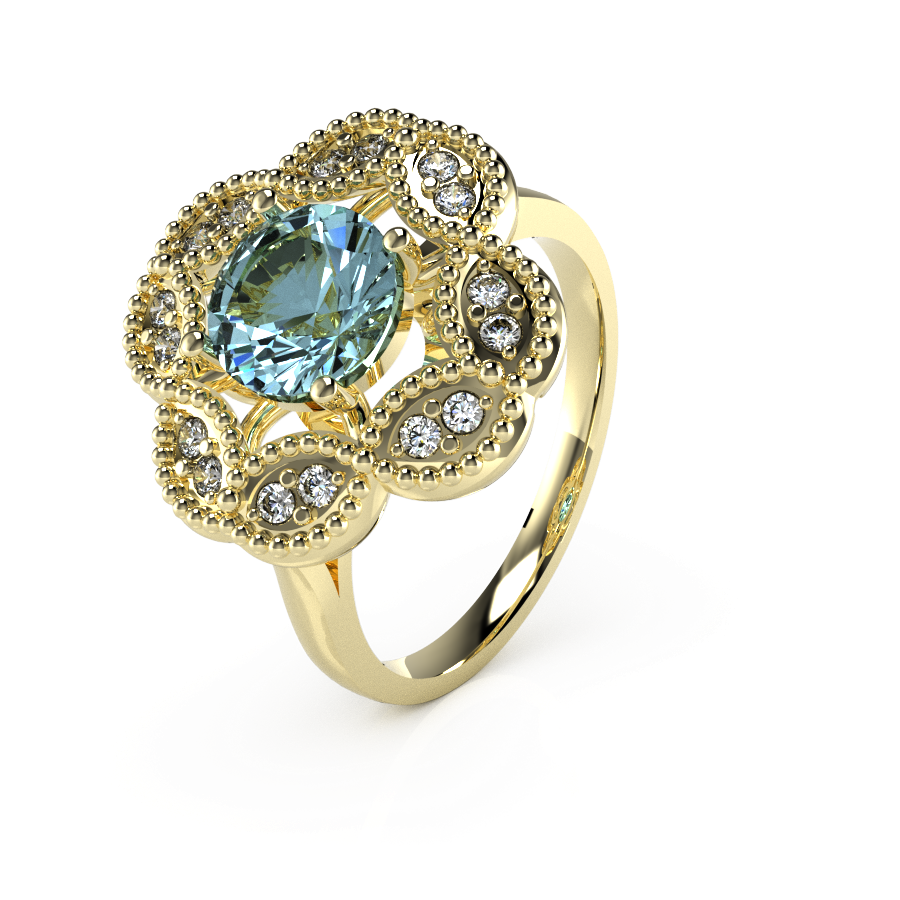 Vintage Style Cluster