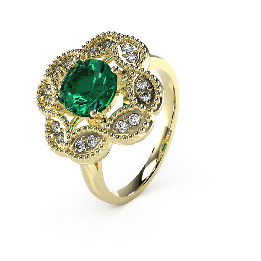 Vintage Style Cluster