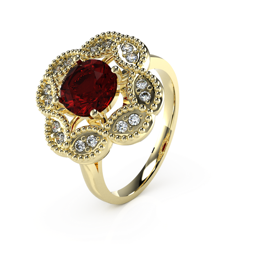 Vintage Style Cluster