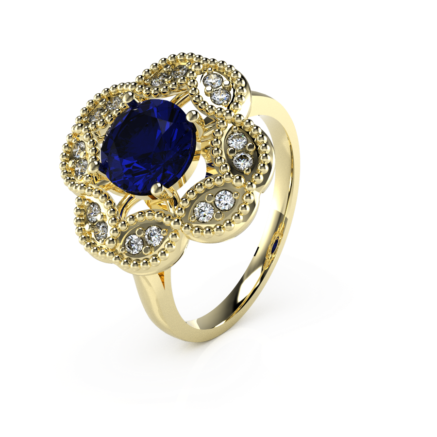 Vintage Style Cluster