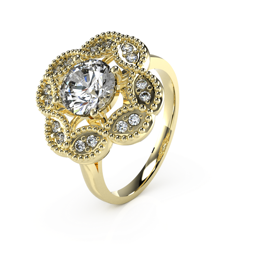 Vintage Style Cluster