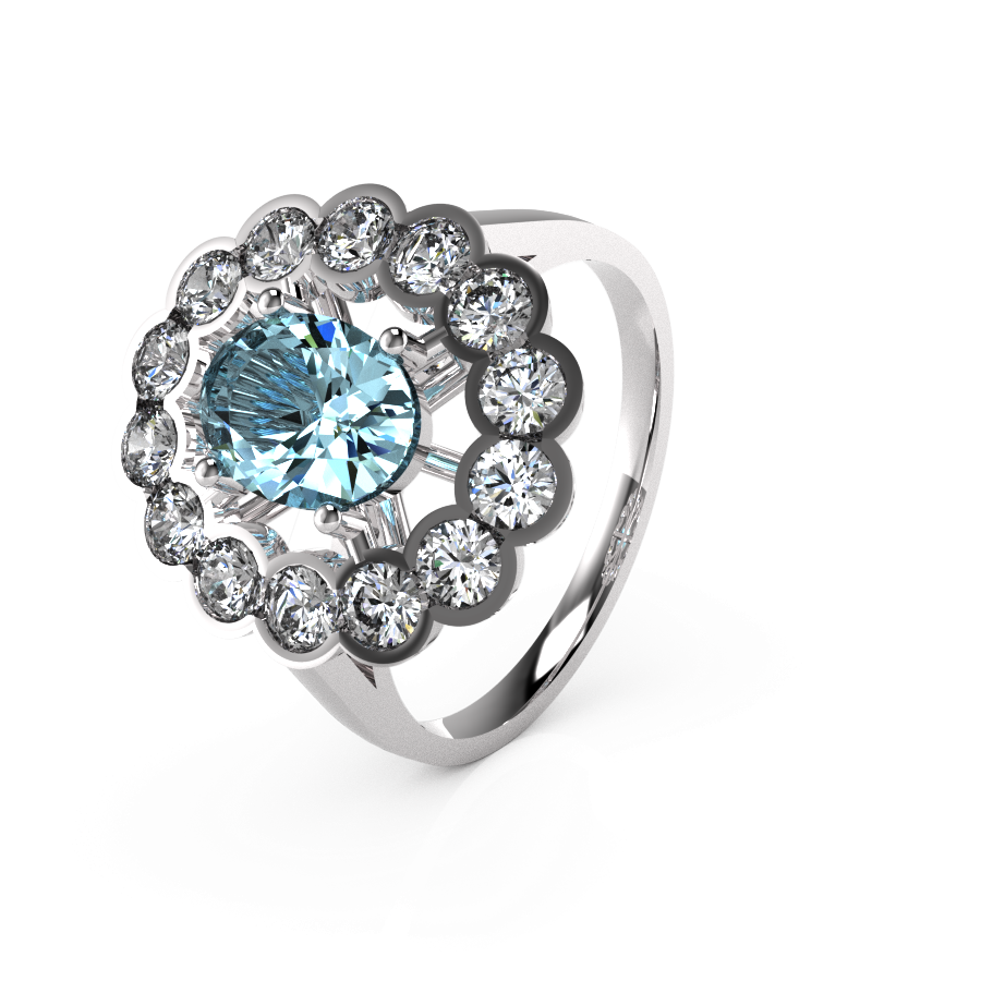 Oval Rubover Cluster