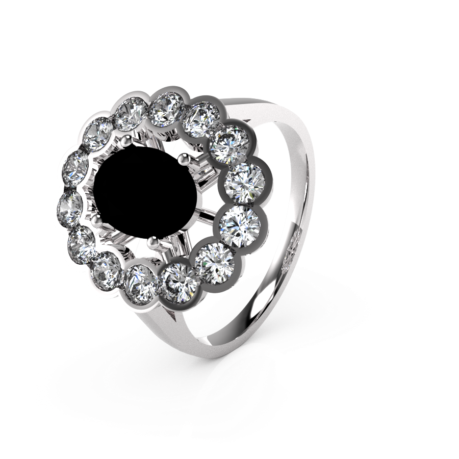 Oval Rubover Cluster