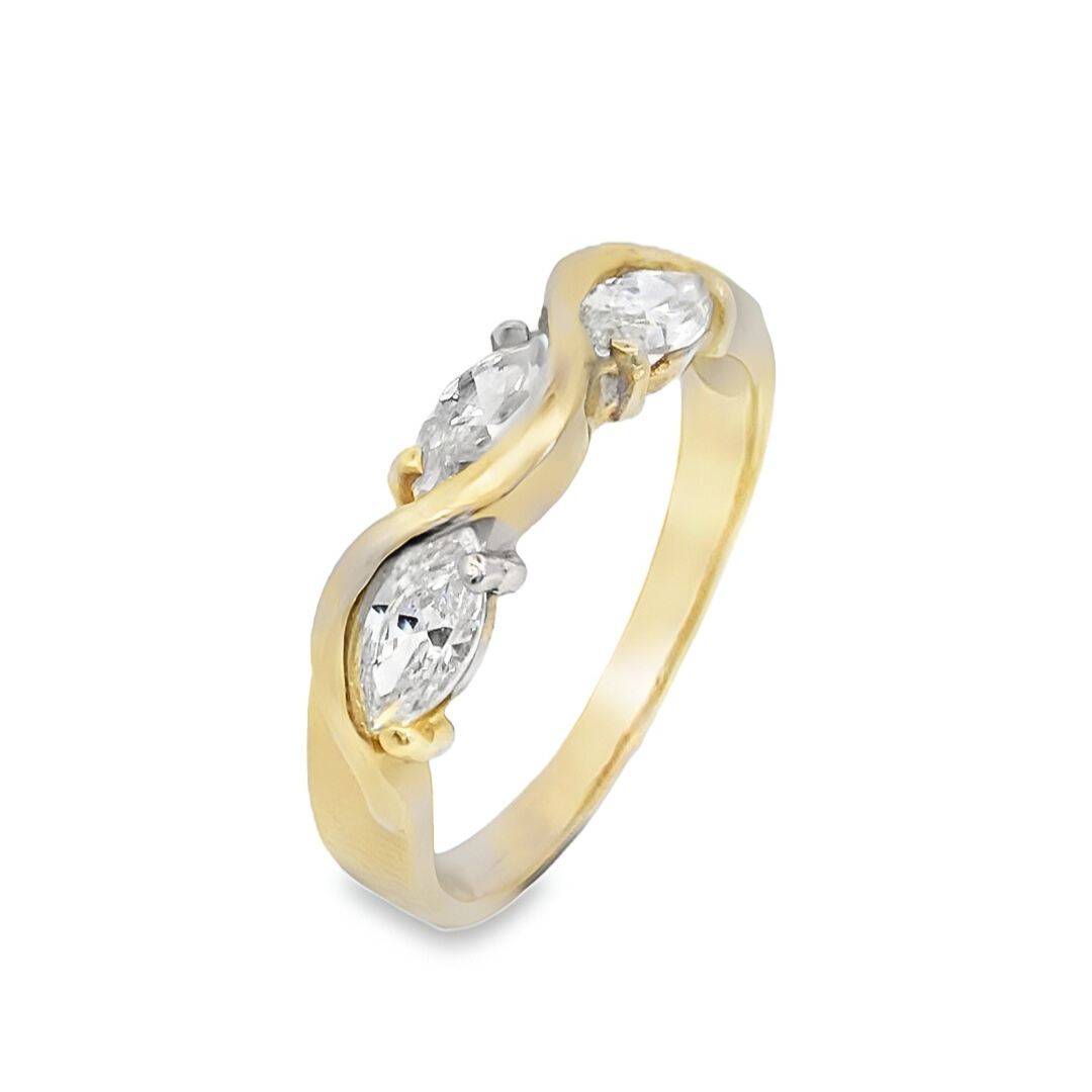 Eternity Ring with Marquis Stones