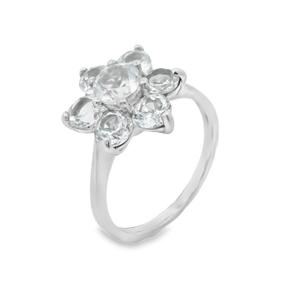 Flower Cluster Ring