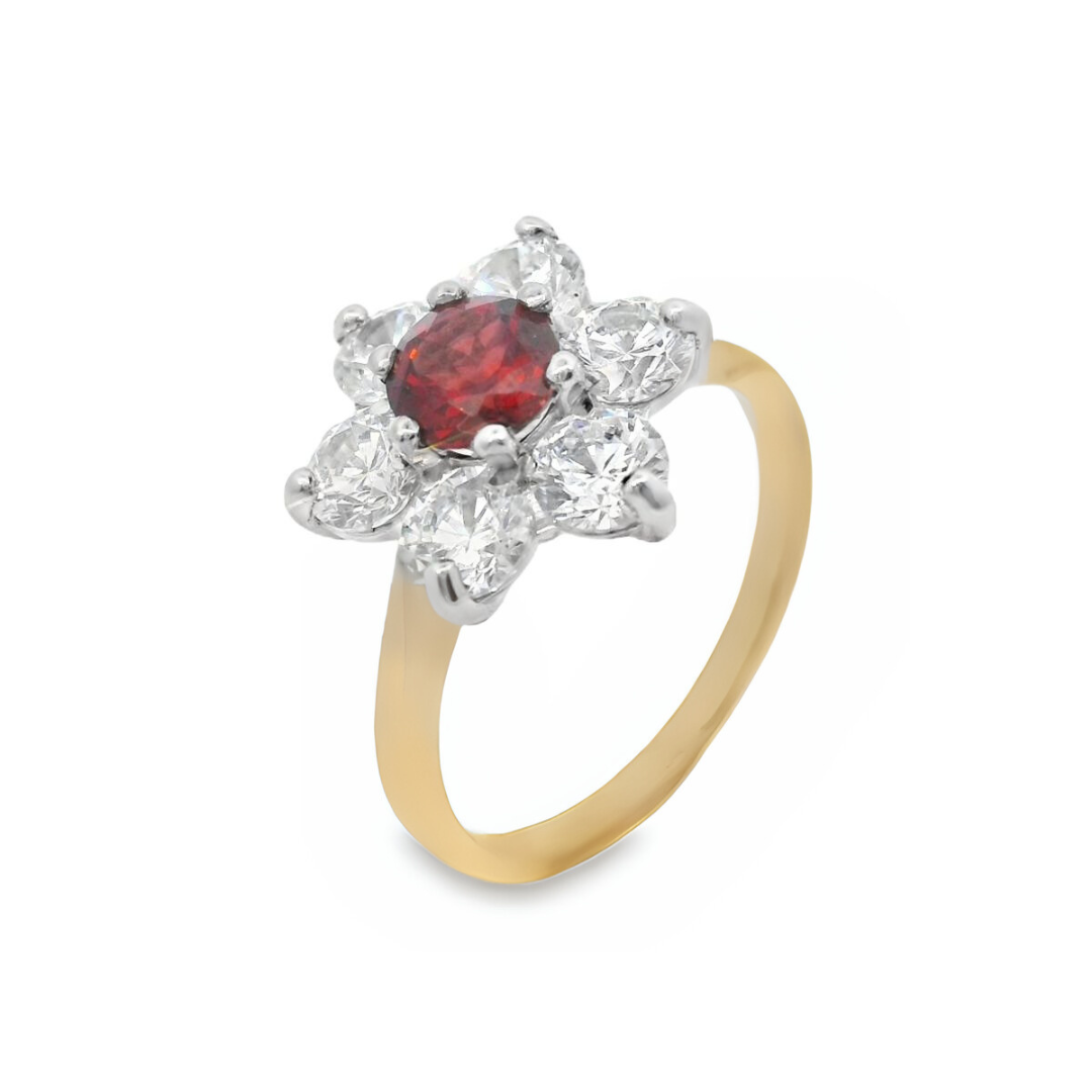 Flower Cluster Ring