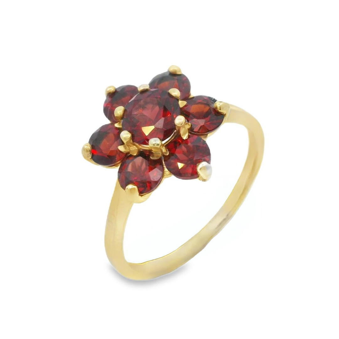 Flower Cluster Ring